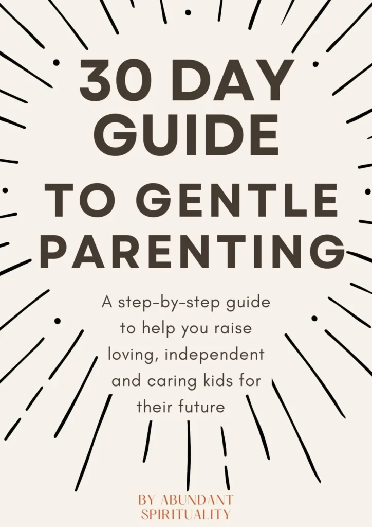 30 day gentle parenting challenge